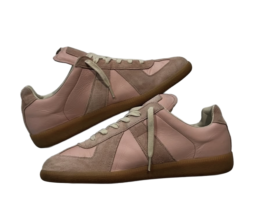 MAISON MARGIELA GAT LOW “PINK & BEIGE”