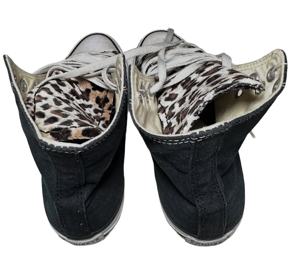 Leopard Print Custom Converse's