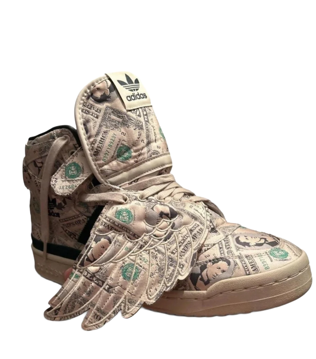 Adidas x Jeremy Scott Strapped High Top Money