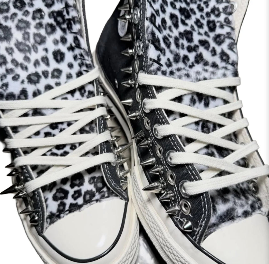 Snow Leopard Custom Converse's