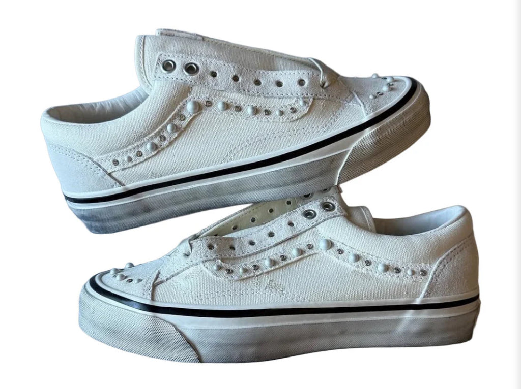 White Vans LX Old Skool 36 Pearlized Pack