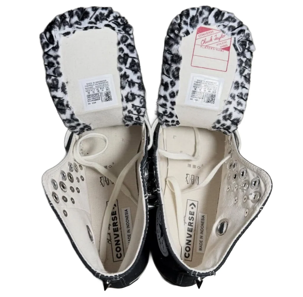 Snow Leopard Custom Converse's
