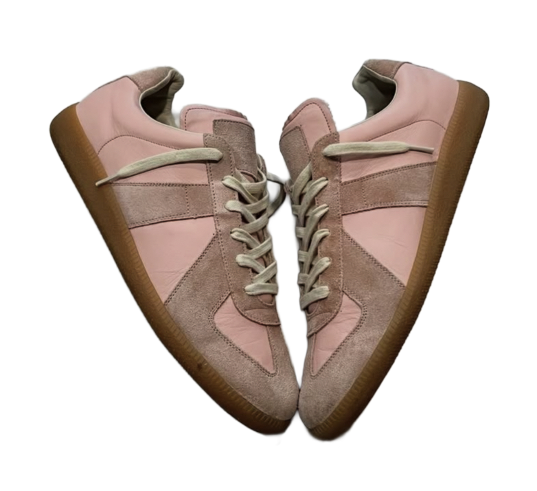 MAISON MARGIELA GAT LOW “PINK & BEIGE”