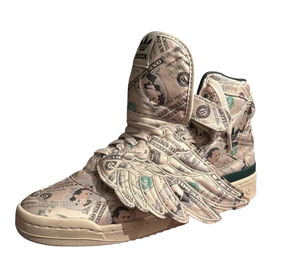 Adidas x Jeremy Scott Strapped High Top Money