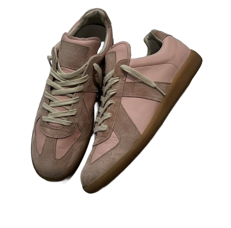 MAISON MARGIELA GAT LOW “PINK & BEIGE”