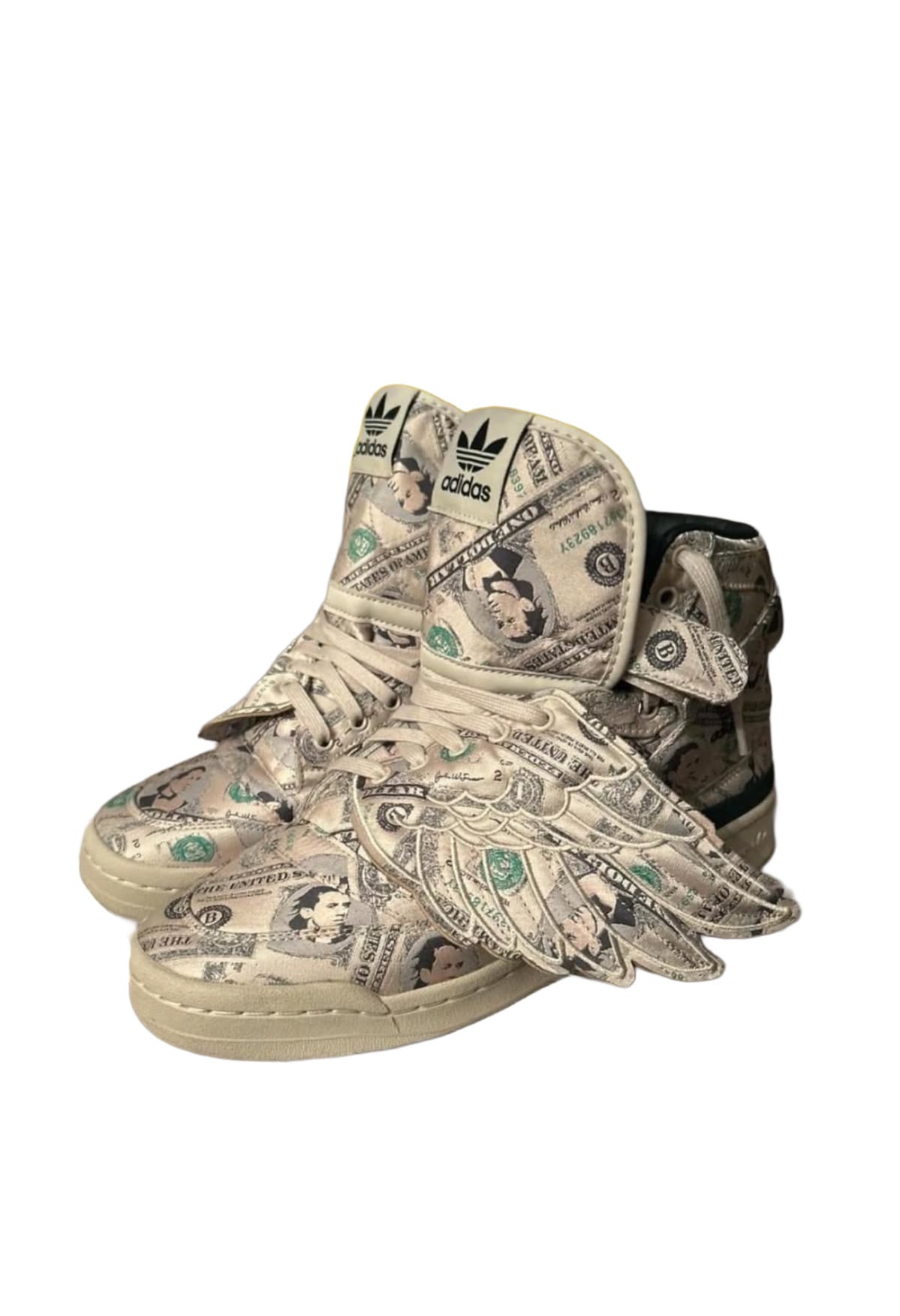 Adidas x Jeremy Scott Strapped High Top Money