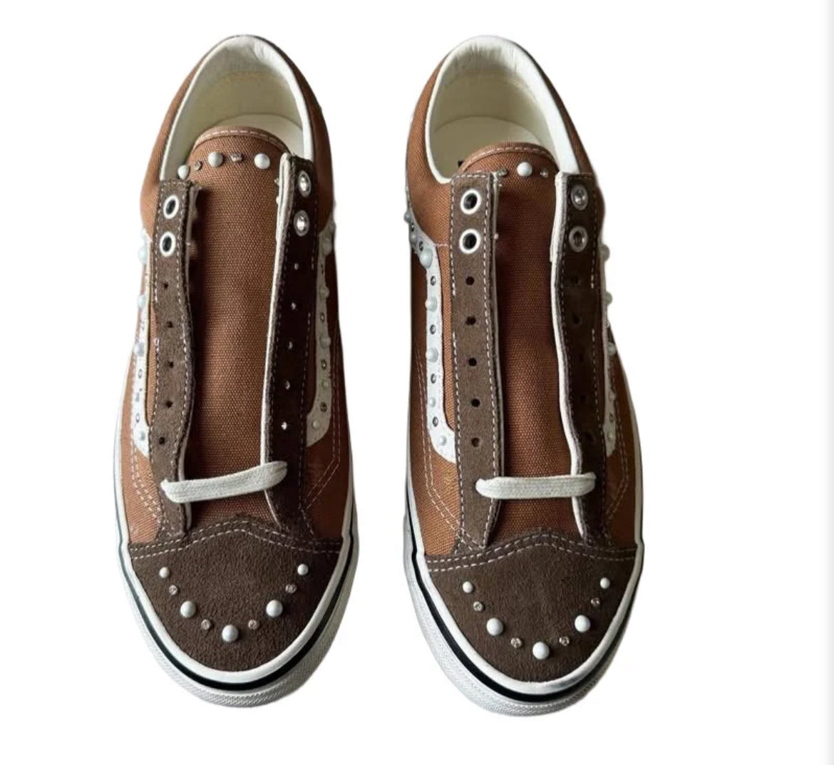 Brown Vans LX Old Skool 36 Pearlized Pack