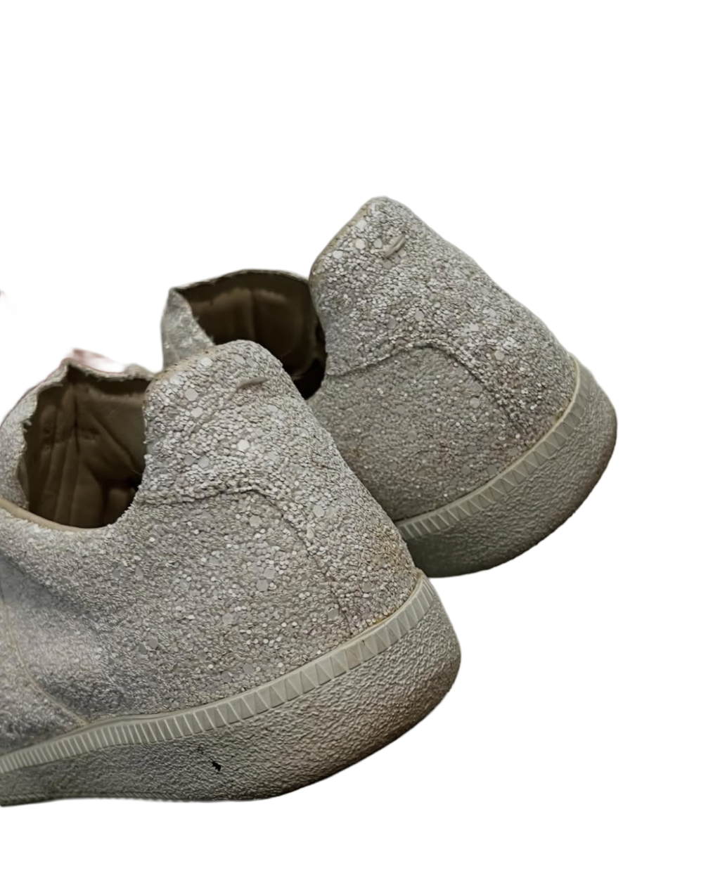 MAISON MARGIELA GAT LOW “WHITE GLITTER” ✨