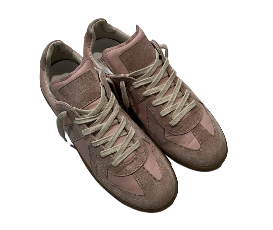 MAISON MARGIELA GAT LOW “PINK & BEIGE”