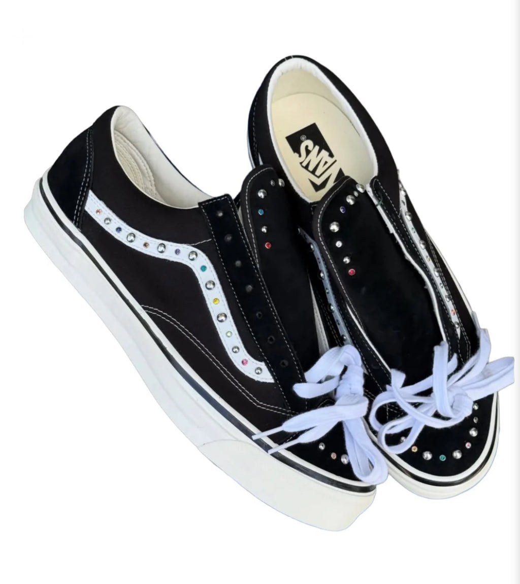 Black Vans LX Old Skool 36 Pearlized Pack
