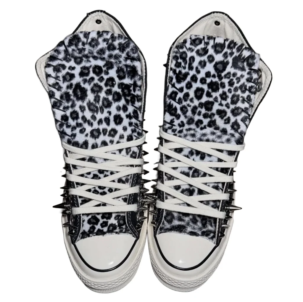 Snow Leopard Custom Converse's