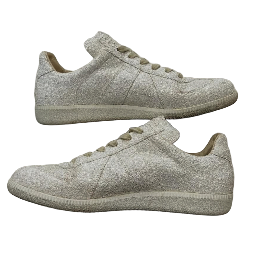 MAISON MARGIELA GAT LOW “WHITE GLITTER” ✨