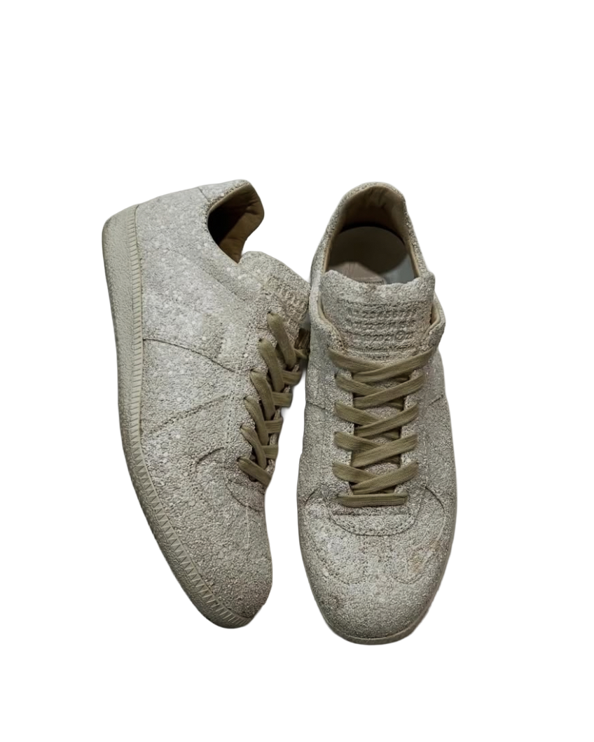 MAISON MARGIELA GAT LOW “WHITE GLITTER” ✨